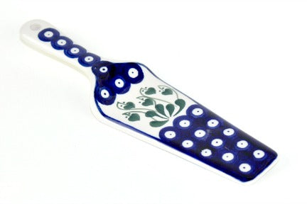 Alyce Cake Server Polish Pottery