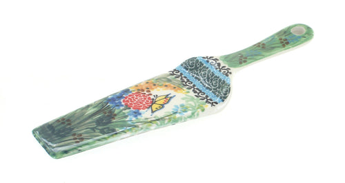 Polish Pottery Teresa Cake Server
