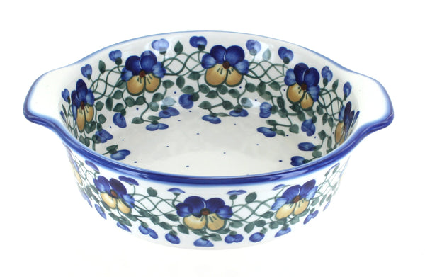 Pansies Round Baker