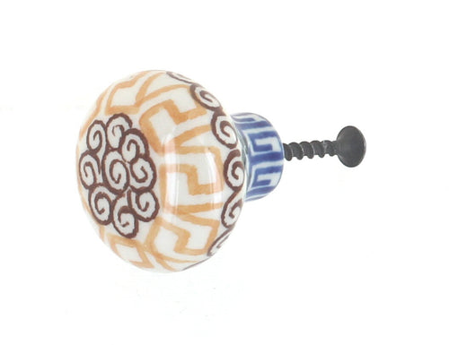 Polish Pottery Athena Drawer Pull