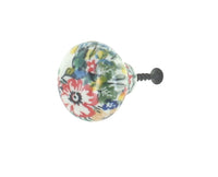 Polish Pottery Hummingbird Drawer Pull