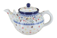 Polish Pottery Autumn Grove Large Teapot