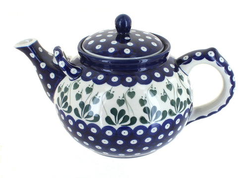 Polish Pottery Alyce Large Teapot