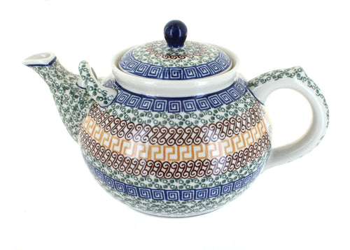 Polish Pottery Athena Large Teapot