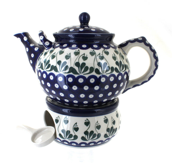 Alyce Large Teapot & Warmer