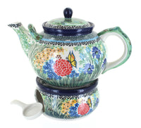 Polish Pottery Teresa Large Teapot & Warmer