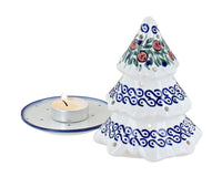 Berry Tree Luminary Polish Pottery