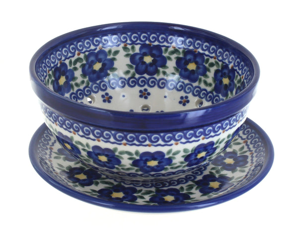 Spring Blossom Berry Bowl with Saucer
