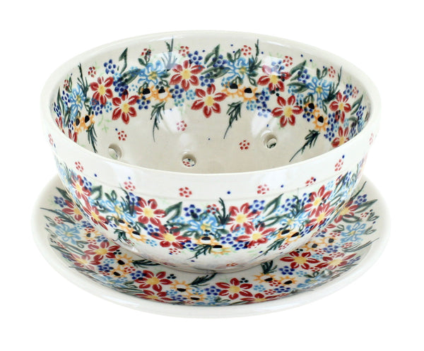 Tara Berry Bowl with Saucer