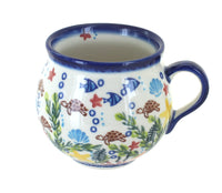 Polish Pottery Atlantis Bubble Mug