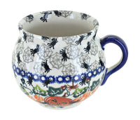 Polish Pottery Trick or Treat Bubble Mug