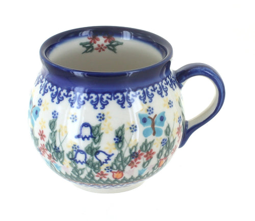 Polish Pottery Garden of Eden Bubble Mug