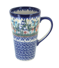 Polish Pottery Garden of Eden Large Coffee Mug
