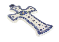 Polish Pottery Spring Blossom Cross