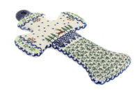 Polish Pottery Reindeer Delight Cross