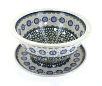 Polish Pottery Maia Berry Bowl & Plate