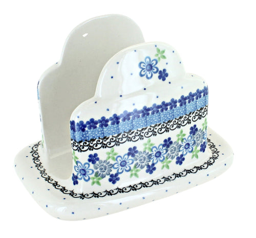Polish Pottery Eliza Napkin Holder