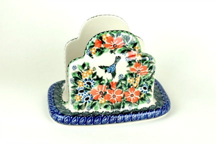 Maria Napkin Holder Polish Pottery