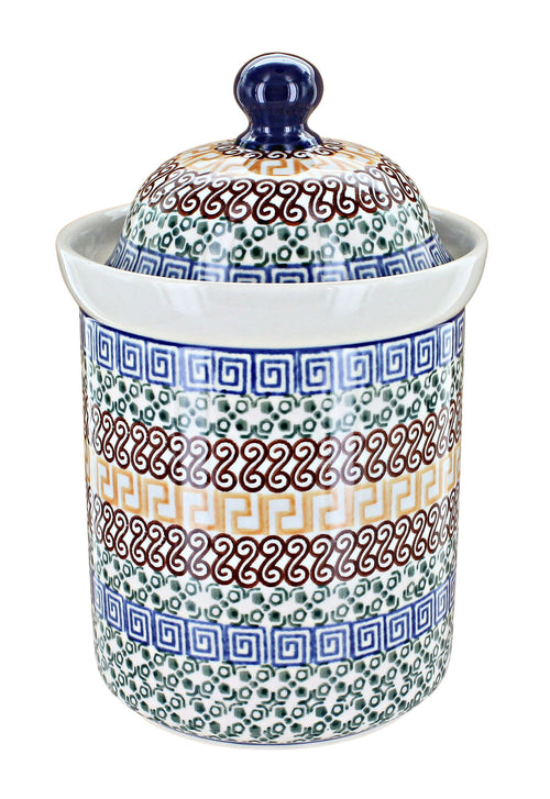 Polish Pottery Athena Small Canister