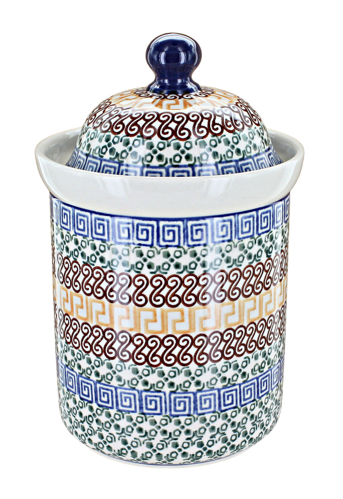 Polish Pottery Athena Small Canister