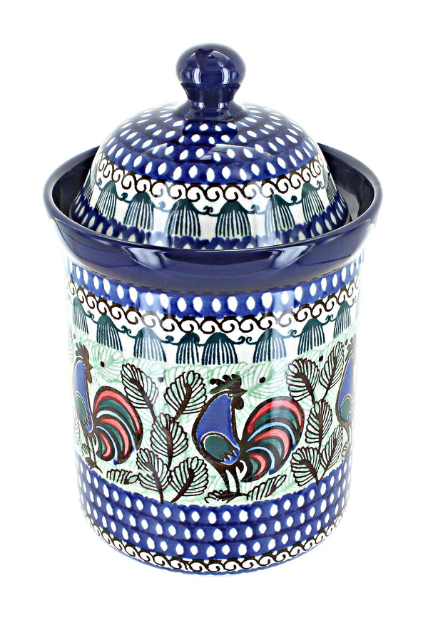 Rooster Row Small Canister