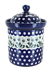 Alyce Medium Canister Polish Pottery