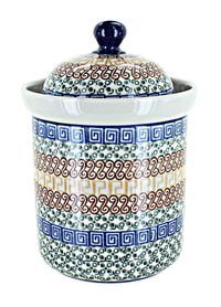 Athena Medium Canister Polish Pottery