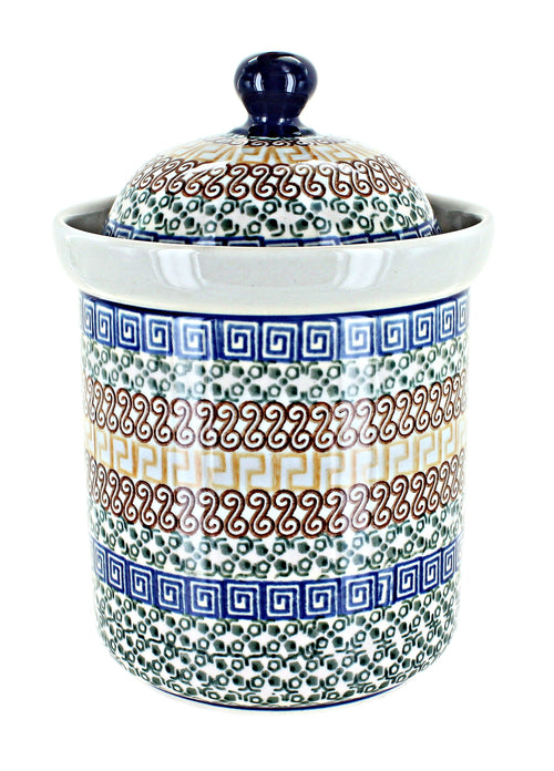 Athena Medium Canister Polish Pottery
