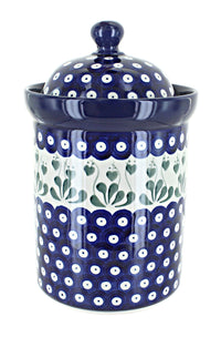 Alyce Large Canister Polish Pottery