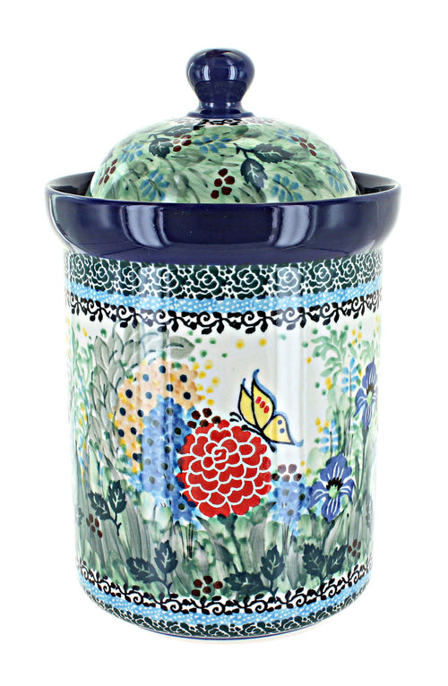 Polish Pottery Teresa Large Canister