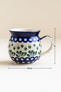 Alyce Bubble Mug Polish Pottery