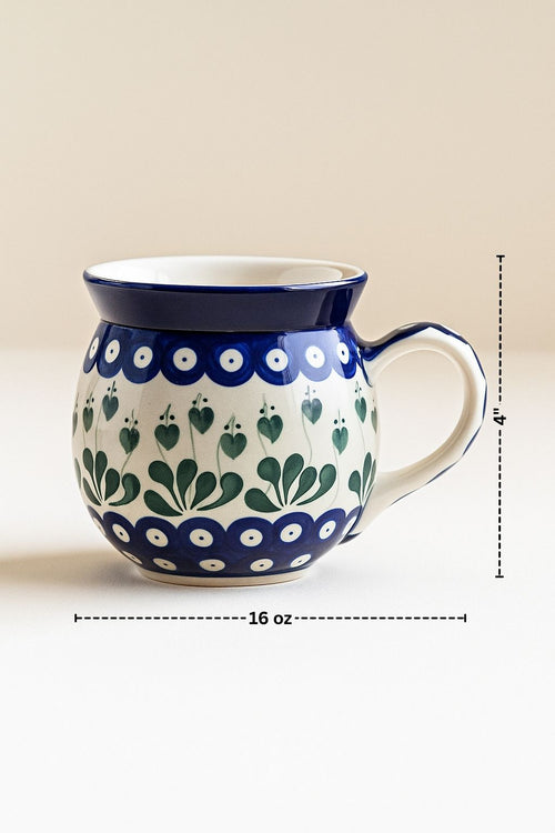 Alyce Bubble Mug Polish Pottery