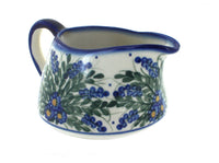 Polish Pottery Hyacinth Gravy Boat