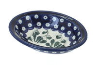 Polish Pottery Alyce Soap Dish