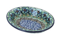 Polish Pottery Mardi Gras Soap Dish
