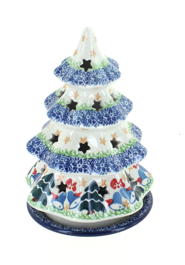 Winter Bells Small Christmas Tree Luminary