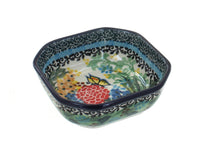 Polish Pottery Teresa Small Square Dish