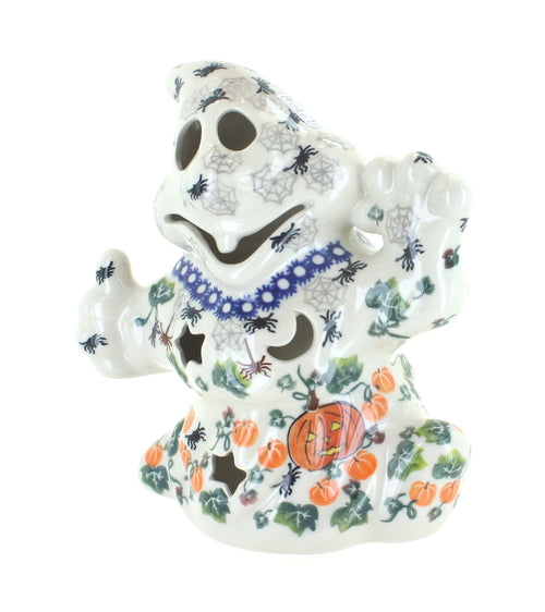 Polish Pottery Spider Web Ghost