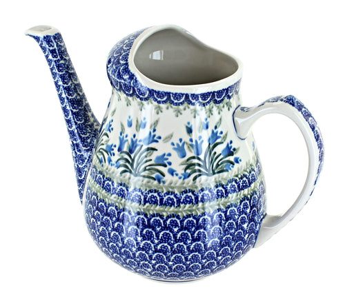Polish Pottery Tulip Bouquet Watering Can