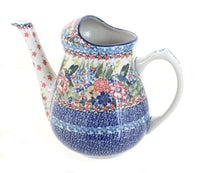 Polish Pottery Hummingbird Watering Can
