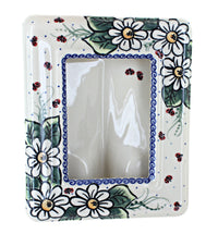 Polish Pottery Ladybug Frame