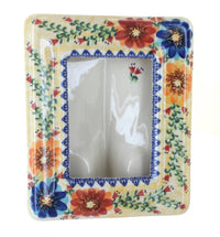Polish Pottery Autumn Burst Frame