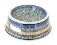 Polish Pottery Athena Dog Bowl