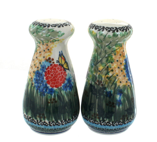 Polish Pottery Teresa Large Salt & Pepper Shakers