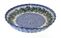 Polish Pottery Berry Pie Plate