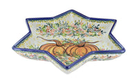 Polish Pottery Harvest Festival Star Dish