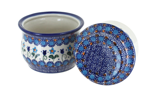 Savannah French Butter Dish Polish Pottery