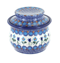 Polish Pottery Savannah French Butter Dish