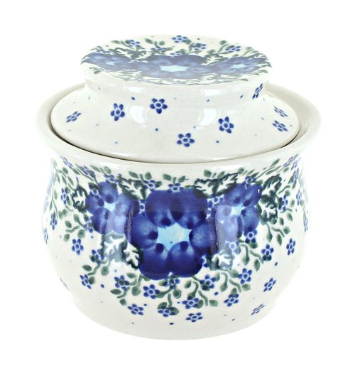 Polish Pottery Melanie French Butter Dish