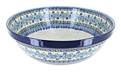 Polish Pottery Eliza Large Serving Bowl